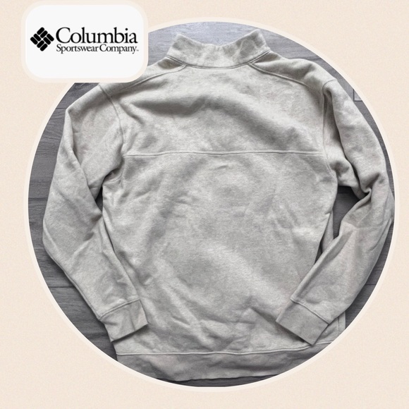***Columbia -Beige Pullover•EUC Size•large+Sweatshirt++Oversized sweatshirts *** - Picture 5 of 7